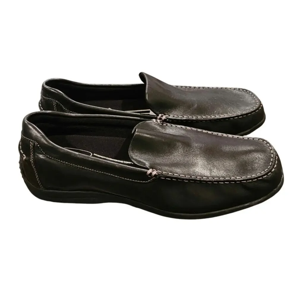 Nunn Bush Comfort Gel Loafers Men's Size 13M Black Leather Max Comfort Gel